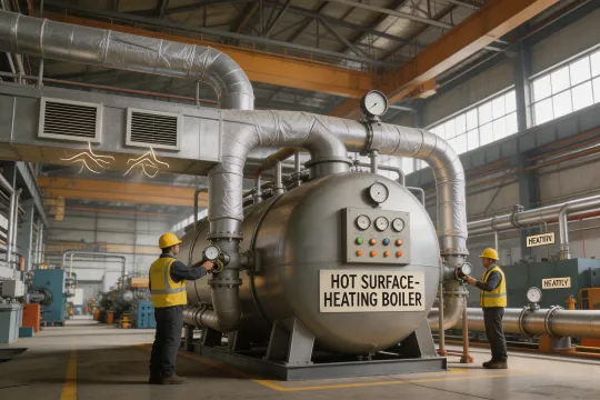 industrial manufacturing facility heating systems